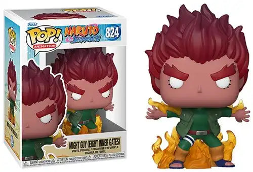889698506755 – POP! Naruto Shippuden : Might Guy (Eight Inner Gates) n°824 – Figurine officielle Funko