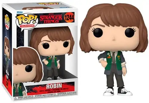 889698623971 – POP! Stranger Things Robin #1244 officielle pas chère – figurine Funko Netflix