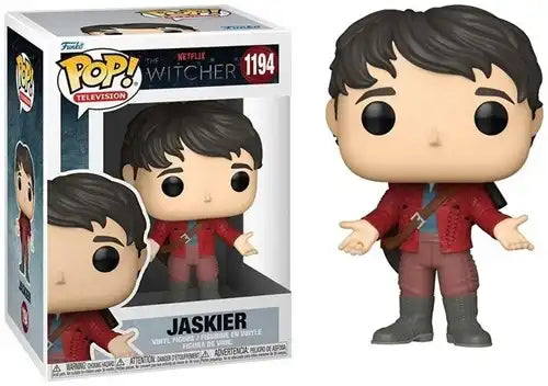 889698589093 – POP! The Witcher Jaskier (Red Outfit) #1194 officielle pas chère – figurine Funko Netflix