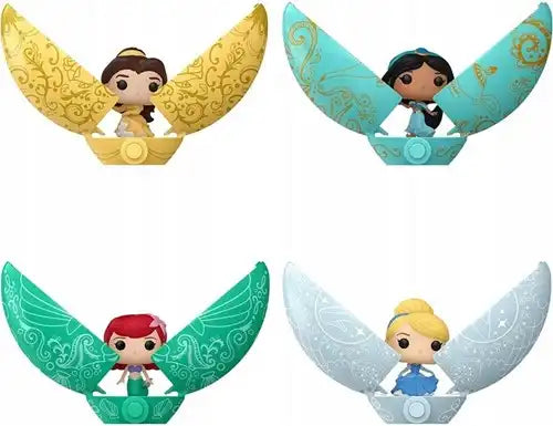 889698764681 – Funko POP! Pocket Easter Egg Disney Princess – 4 modèles assortis – Display de 12