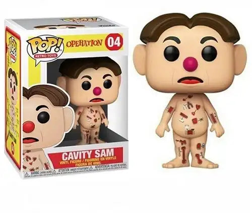 889698513227 – POP! Retro Toys Operation Cavity Sam #04 officielle pas chère – figurine Funko