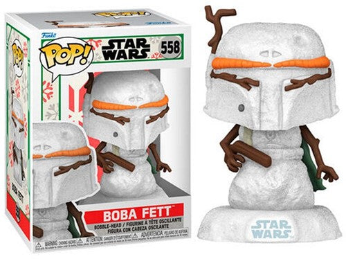 POP! Star-Wars Holiday Boba Fett Snowma