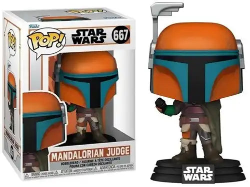 889698765558 – Funko POP! Star Wars Mandalorian Judge n°667 (1 pièce)