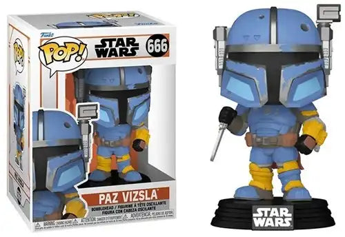 889698765534 – Funko POP! Star Wars Mandalorian Paz Vizsla n°666 (1 pièce)