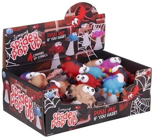 5038104658464 – Pop-Up Spider (4 modèles assortis en display, colis de 16 pcs) dispo Simcha.fr
