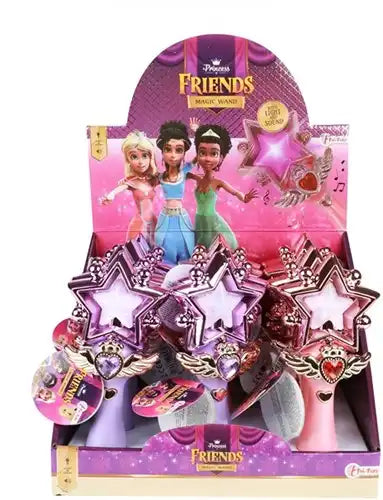 8714627005332 – Princess Friends Bâton Magique 18 cm avec Son et Lumière