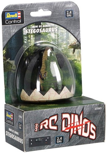 Revell Mini RC Dinos Stegosaurus + 2,4 GHz remote control 11x17cm