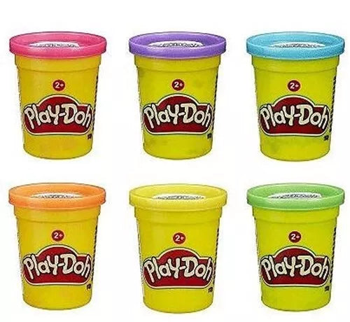 Play-Doh Clay 112g 6x7,5cm (Lot de 6) - 5010994966324