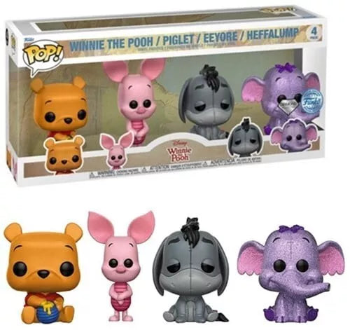 POP Disney Winnie the Pooh 4-Pack Figurines 16x34cm – 889698668439
