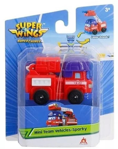 Super Wings Mini Team Vehicles Sparky 12x15cm