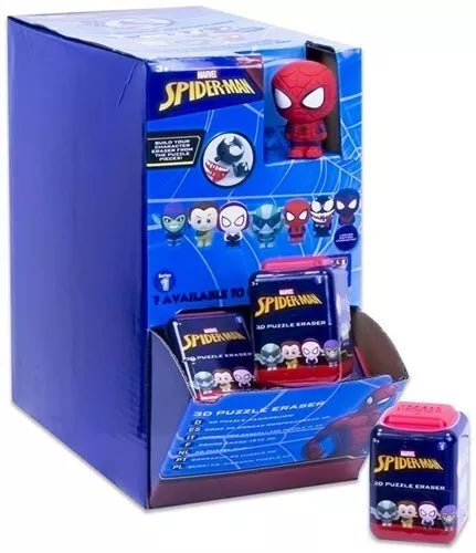 1 pcs : Marvel Spiderman Puzzle Palz Gomme Casse-tete 3D