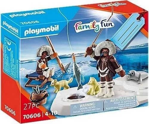 GG511 Playmobil Pêcheur sur Glace