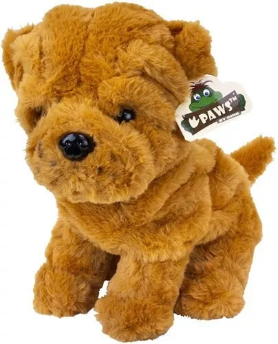 Peluche Chien Sharpei 25cm - S-266