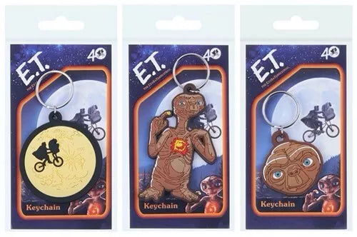 E.T. Porte-clés 2D PVC 7x15,5cm (Lot de 3) - 5038104132735