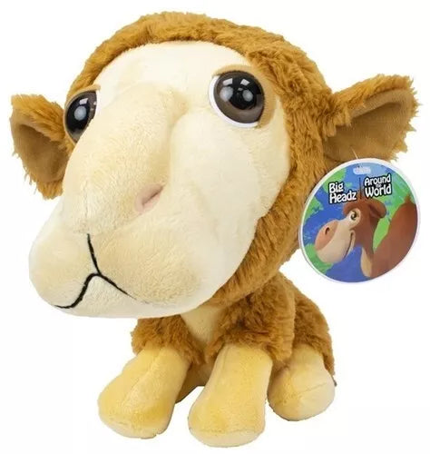 C2552 5054903853886 Big Headz Peluche chameau 21cm