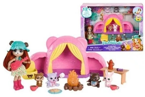 DD113 Enchantimals Tent Camping Cuddlers 25x33cm