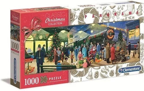 Clementoni Classic Christmas Collection Puzzle 1000 Pièces 21x40cm - S601