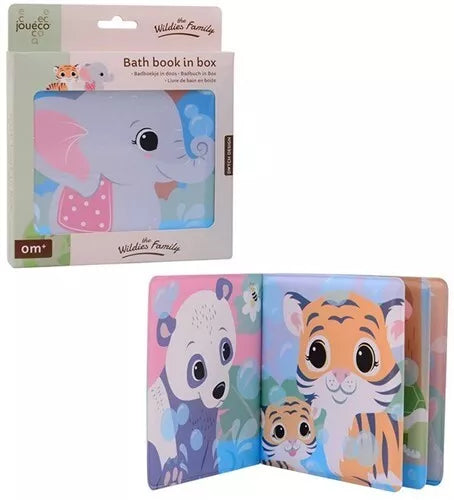 GG439 Jouéco® - The Wildies Family Carnet de bain en boite 16x3x18.5cm