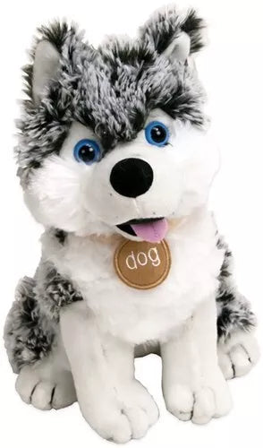 Peluche Husky Snowstar 25cm – Doux et Mignon – B1015