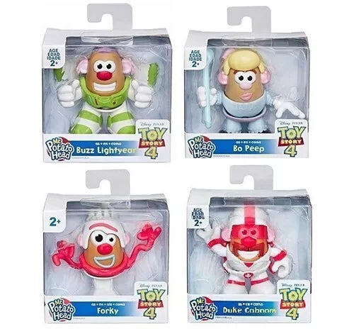 Disney Toy Story 4 Mr. Potato Head 4 assortis 10x10,5cm