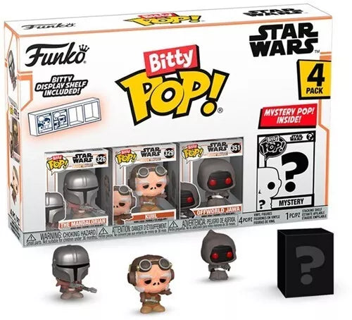 JJ49 Bitty POP! Mandalorian Mandalorian 4-Pack 9,5x14cm?