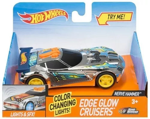 B2092 - 11543906018 - Hot Wheels Edge Glow Cruisers Nerve Hammer - 90601