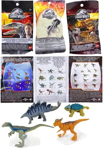 887961576276 – Jurassic World Sac aveugle Dinosaure assorti (colis de 24 pièces)