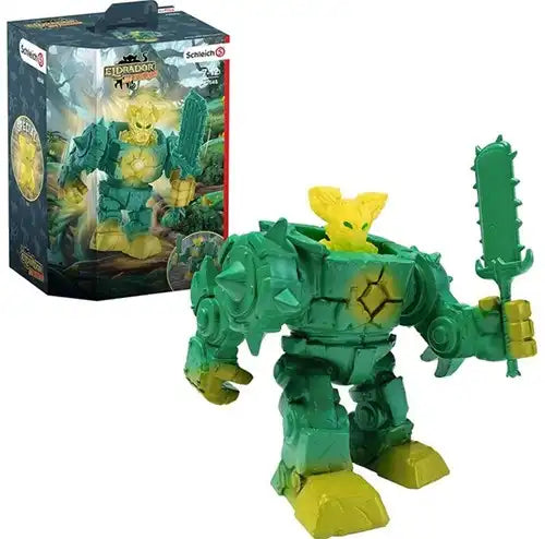 4059433282602 – Lot de 3 pcs Schleich Eldrador Mini Créatures Jungle Robot 13x19 cm – Grossiste figurines Schleich