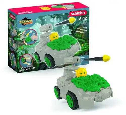 Colis de 2 pièces – 4059433731926 – Vente en gros Schleich Eldrador Mini Creatures Jungle Cashmobile avec figurine