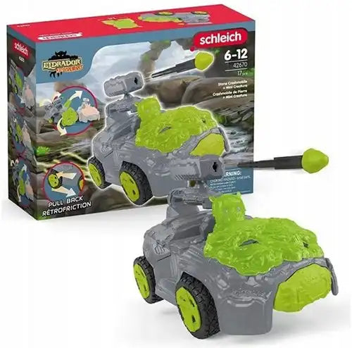 4059433731919 – Schleich Eldrador Mini Creatures Stone Crashmobile 18,5x24 cm – Grossiste figurines et véhicules