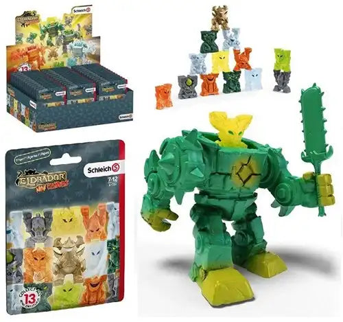 4059433350141 – Colis de 46 pcs : Figurines Schleich Eldrador Mini Figures Série 2 en blind bag – Grossiste figurines sous licence