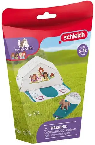 4059433573618 – Colis de 4 pcs : Schleich Horse Club Camping Accessoires 14x19 cm – Grossiste figurines et accessoires Schleich officiels