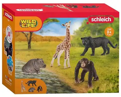 4059433573595 lot de 3 Schleich Wild Life 4-Pack 15x19 cm – Grossiste figurines Schleich