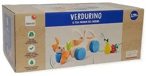4060848629340 – Schmidt Selecta Jouet en bois Verdurino 14x28 cm – Grossiste jouets en bois éducatifs