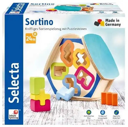 4060848620668 – Schmidt Selecta Jouet en bois Sortino 11x22,5 cm – Grossiste jouets en bois