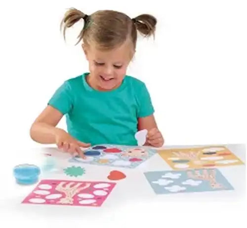 8710341144951 – SES Creative Sophie la Girafe Coller des Formes 20 x 20 cm – dispo Simcha.fr