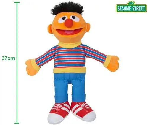 5038104066146 – colis de 1 pc : Sesame Street Peluche Ernie 28/37cm – Grossiste – Sesame Street / Hasbro