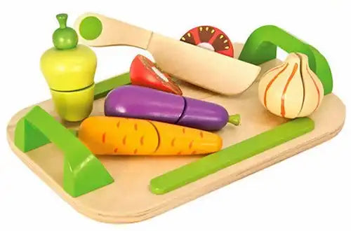 4003046037227 – Simba Eichhorn Jouet en bois Légumes + Planche à découper 12 pièces 17,5x27 cm – Grossiste jouets en bois