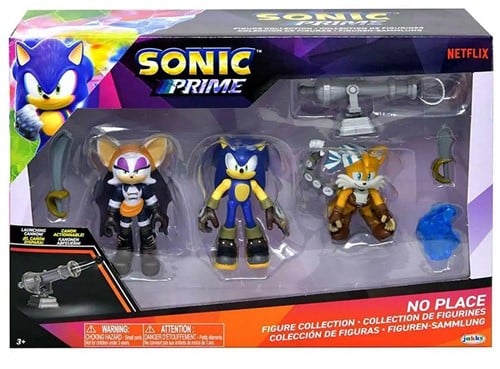 Sonic Prime Set avec figurines Multipack 18x25cm