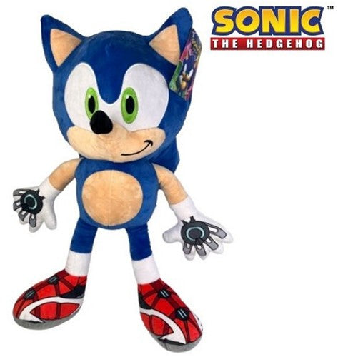 8055305431372 - Peluche Sonic the Hedgehog 30 cm - Licence officielle Sega