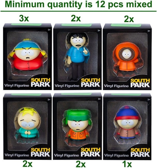 South Park Vinyl Figures 3inch 6 assortis 11x15cm