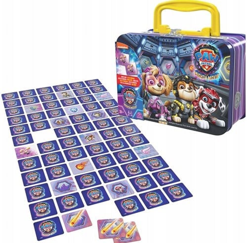 Spin Master Paw Patrol The Mighty Movie Jeu de mémoire dans une valise