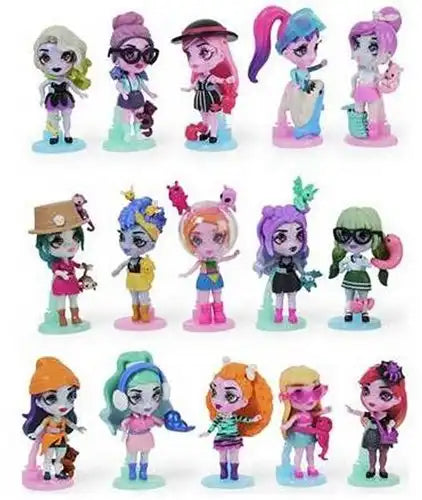 778988498514 – Spin Master Zombaes Forever Wild Vibes Playset avec poupée assortie 9,5x12,5 cm (colis de 6 pièces en présentoir)