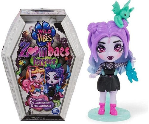 Spin Master Zombaes Forever Wild Vibes Playset avec poupée assortie 9,5x12,5cm