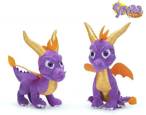 lot de 2 pcs : Spyro the Dragon Peluche 27cm         Spyro