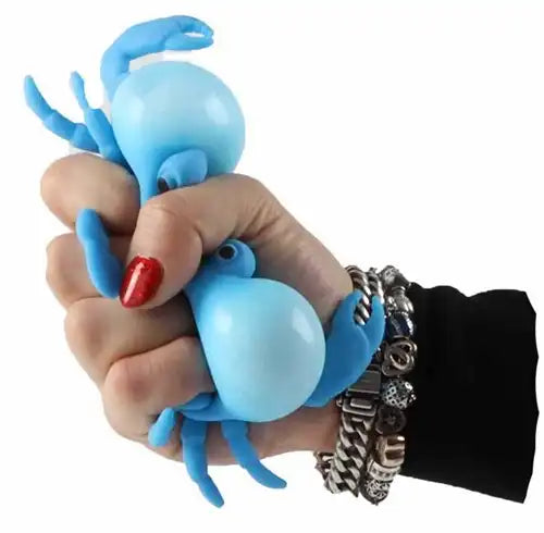 8718546598579 – Lot revendeur de 12 pcs – Vente en gros Squeeze Krab 13cm assorti