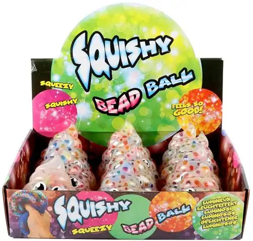 Colis de 12 pièces – 8718546595899 – Vente en gros Squeeze Poo balles anti-stress assorties en display