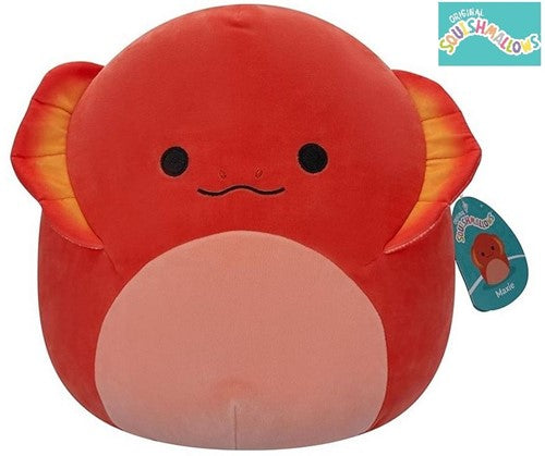 196566411630 – Peluche Squishmallows Maxie le Lézard Rouge à Volants 30 cm – Arrivage à prix grossiste – Dispo Simcha FR