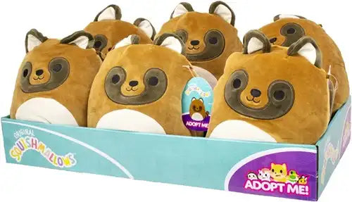 191726856863 – Squishmallows peluche Adopt Me! Tanuki 20cm (x6) – Grossiste Peluches Officielles