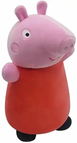 0196566381414 – Colis de 6 pcs : Squishmallows Peppa Pig peluche Peppa 25 cm en display – Grossiste peluches officielles sous licence